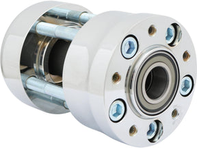 Rev Tech Single Rotor Front Wheel Hub Chrome Non Abs Single Flange Rev Tech