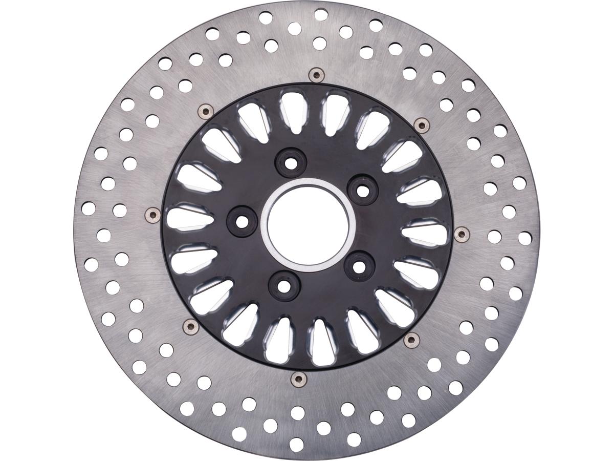 Rev Tech Nitro 18 2 Piece Brake Rotor Black Stainless Steel 11,5" Front Rev Tech Default Title