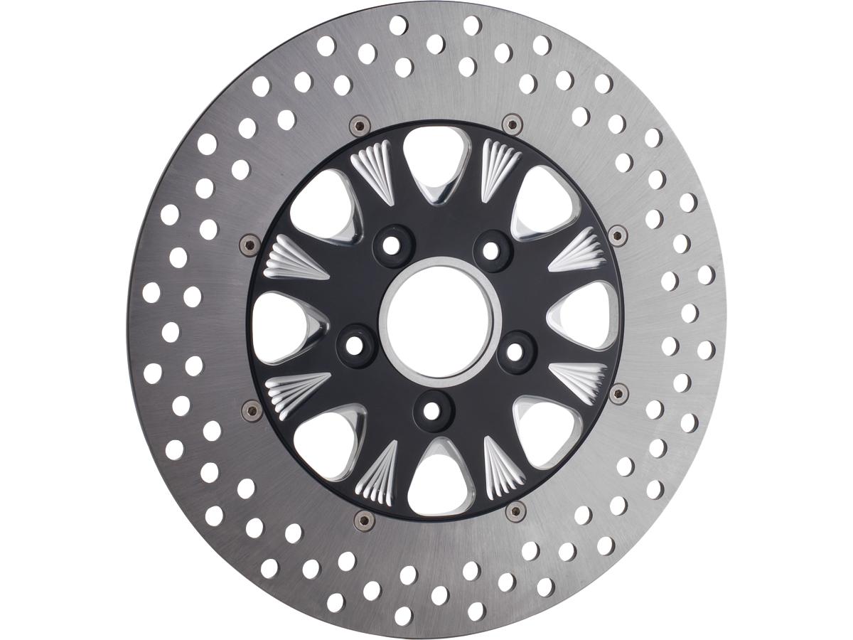 Rev Tech Sinister 2 Piece Brake Rotor Black Front Rev Tech Default Title