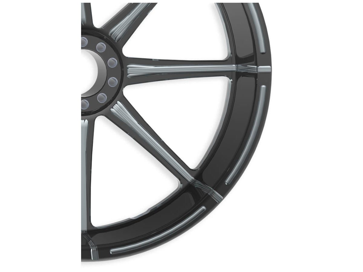 Rev Tech Velocity Billet Wheels Midnight Series 21" 3,50" Rev Tech
