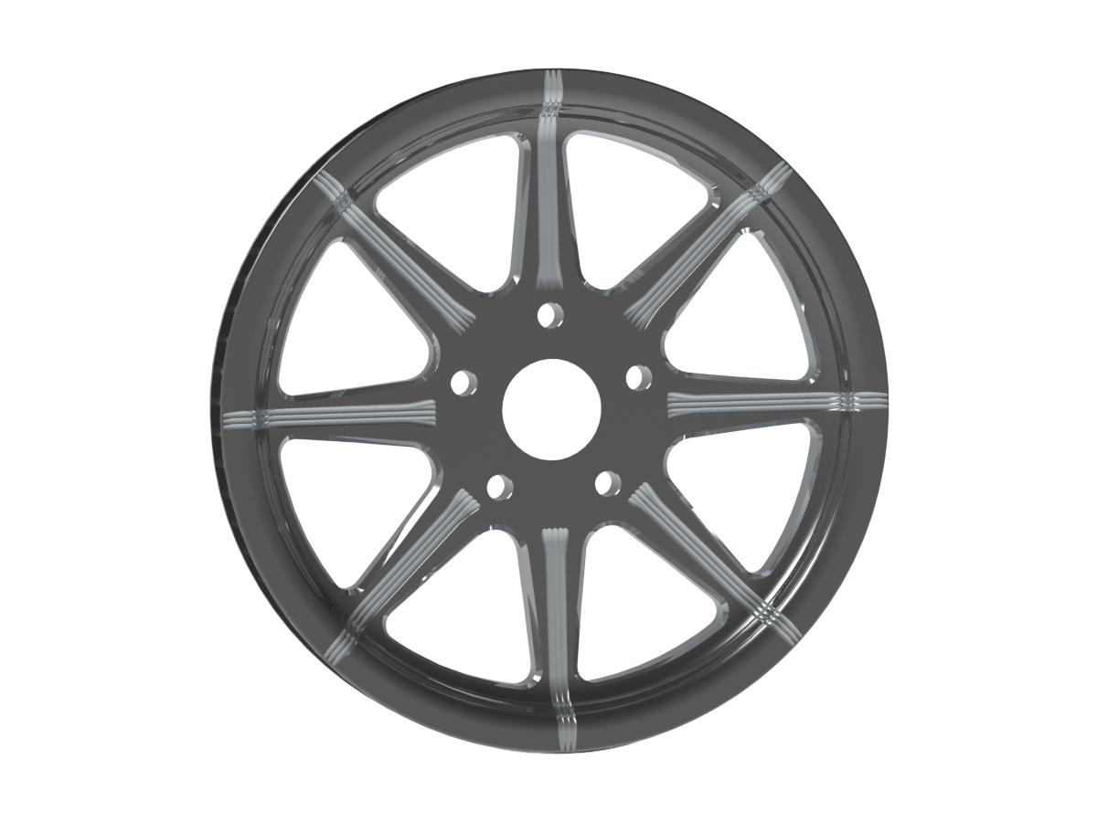 Rev Tech Velocity Belt Pulley Black 1 1/2" 70 Teeth Rev Tech Default Title