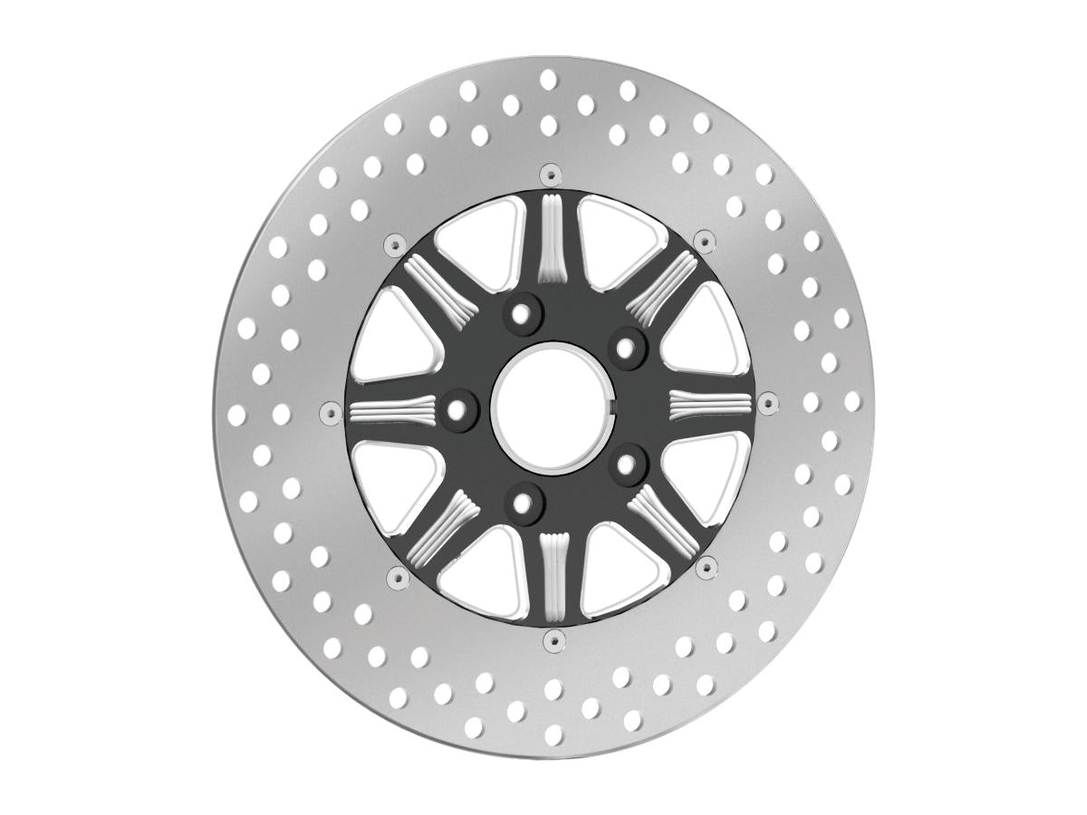 Rev Tech Velocity 2 Piece Brake Rotor Black Stainless Steel 11,8" Rear Rev Tech Default Title