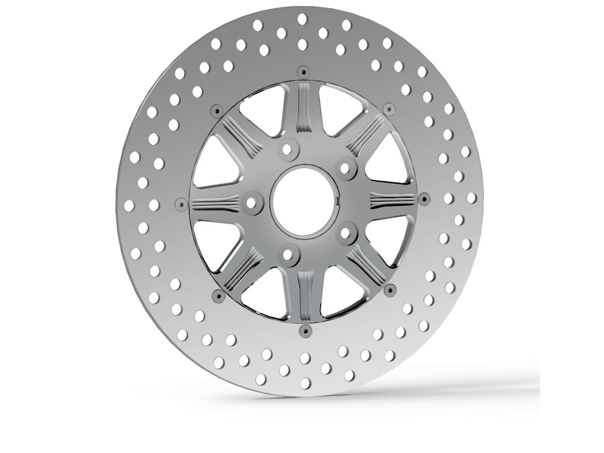 Rev Tech Velocity 2 Piece Brake Rotor Chrome Stainless Steel 11,8" Rear Rev Tech Default Title