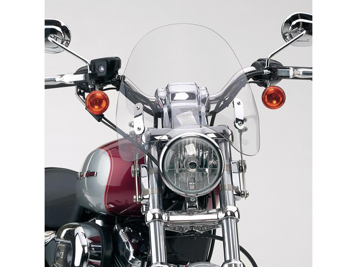 National Cycle Switch Blade Deflector Quick Release Windshield Height: 14,5", Width: 13,5" Clear National Cycle Default Title