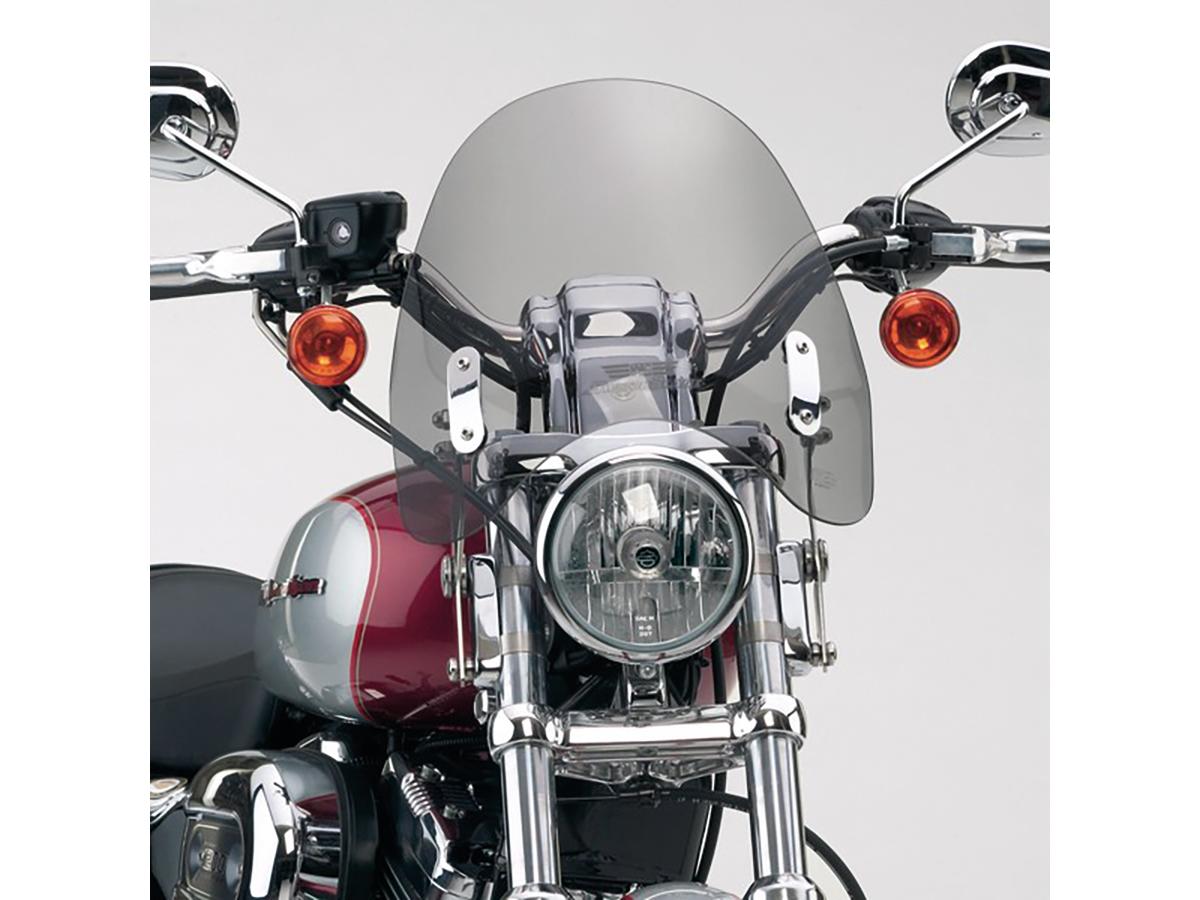 National Cycle Switch Blade Deflector Quick Release Windshield Height: 14,5", Width: 13,5" Light Smoke National Cycle Default Title