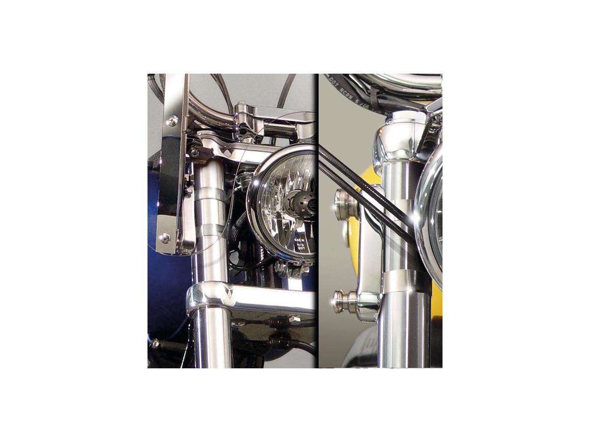 National Cycle Hardware Kit For Fx Wide Glide Windshield Mount Kit Chrome National Cycle