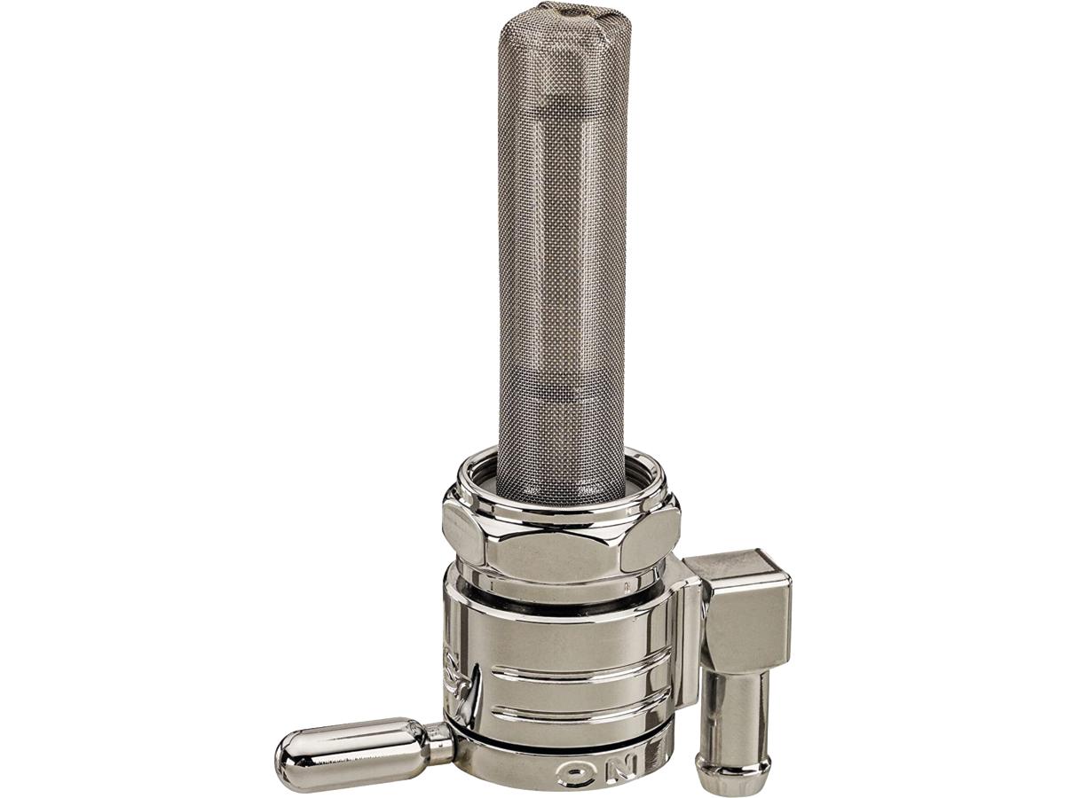 Golan Products 22 Mm Fuel Valve Down Facing Outlet Chrome Golan Products Default Title