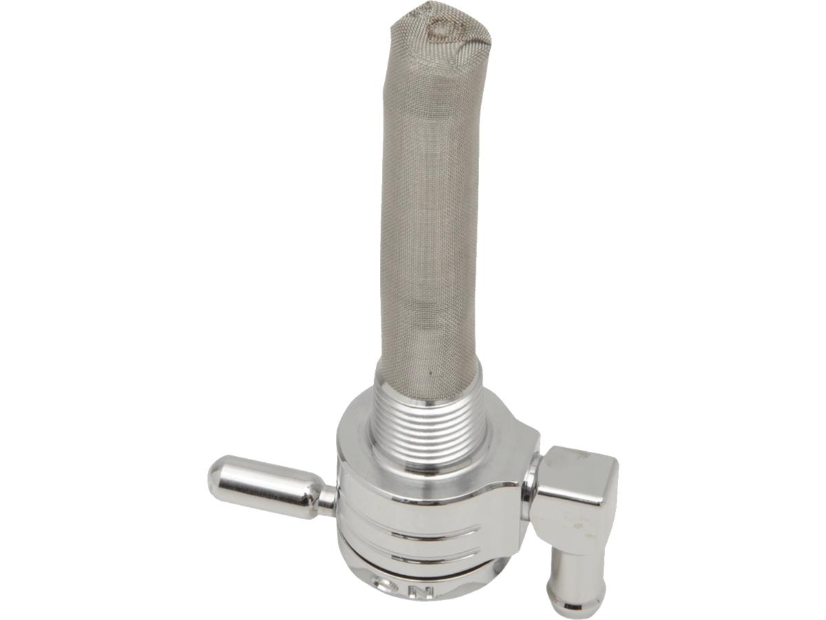 Golan Products 3/8" Npt Fuel Valve Down Facing Outlet Chrome Golan Products Default Title