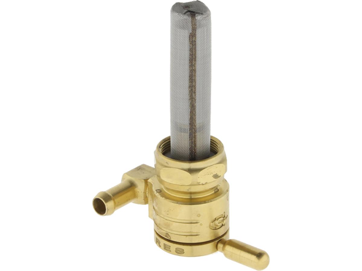 Golan Products 22 Mm Fuel Valve Forward Facing Outlet Brass Polished Golan Products Default Title