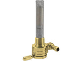 Golan Products 3/8" Npt Fuel Valve Rear Facing Outlet Brass Polished Golan Products Default Title