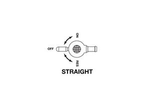 Golan Products 22 Mm Fuel Valve Straight Facing Outlet Black Golan Products