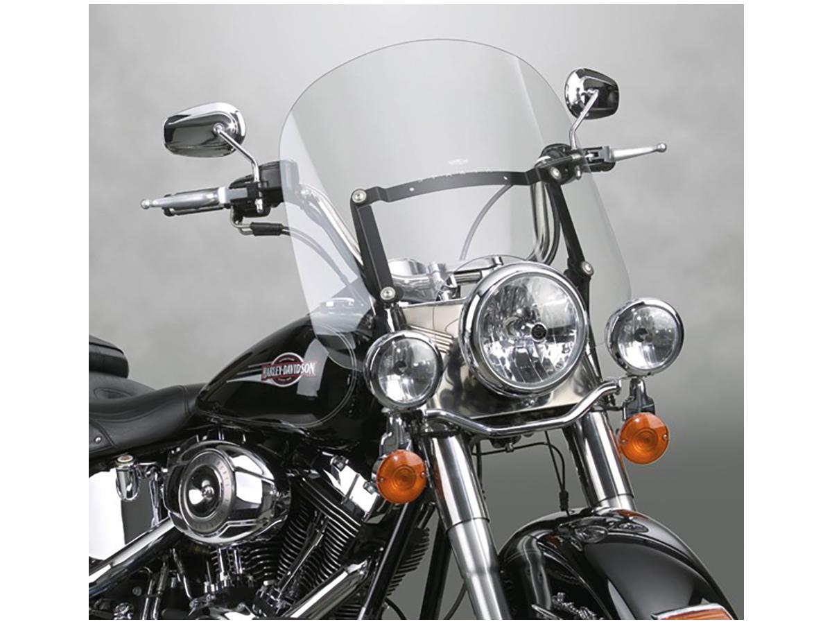National Cycle Spartan Windshield Height: 16,25", Width: 18" Clear National Cycle Default Title