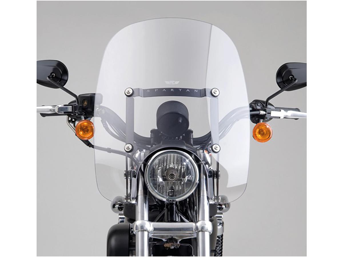 National Cycle Spartan Windshield Height: 16,25", Width: 18" Clear National Cycle Default Title