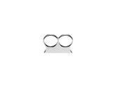 Yankee Engineuity 48 Mm Mini Tacho / Speedo Dual Gauge Top Clamp Bracket Chrome Yankee Engineuity Default Title