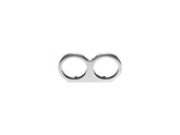 Yankee Engineuity 2 3/8" Mechanical Mini Tacho / Speedo Dual Gauge Top Clamp Bracket Chrome Yankee Engineuity Default Title