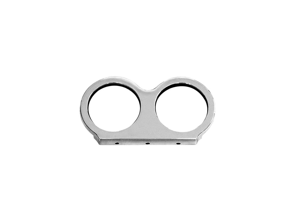 Yankee Engineuity 2" Oem Tacho / Speedo Dual Gauge Top Clamp Bracket Chrome Yankee Engineuity Default Title