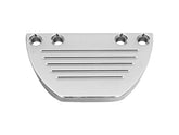 Yankee Engineuity Handlebar Gauge Mount Clamp With Four Indicator Holes, Flat Clamp Chrome Yankee Engineuity Default Title