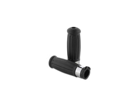 Cce Vintage Grips With Chrome Accents Black 1" Throttle Cables Cce
