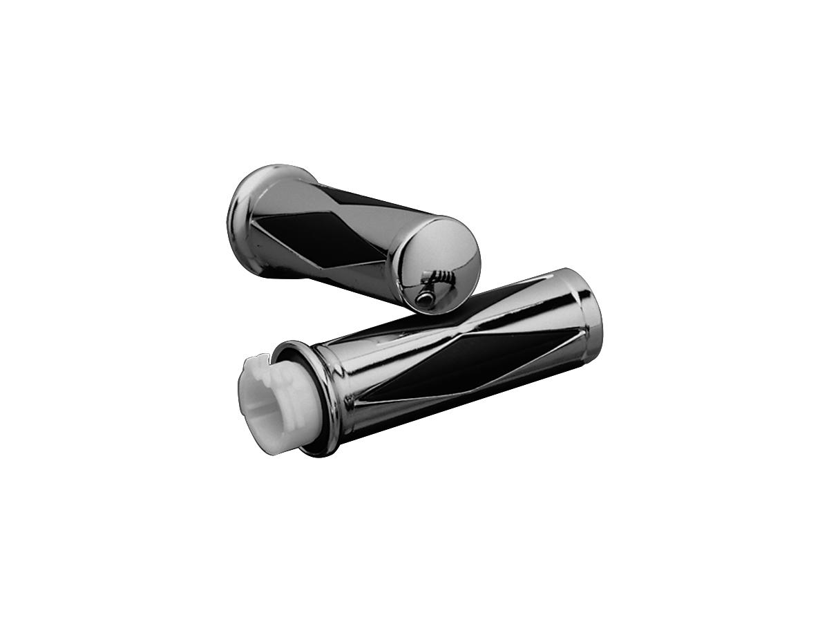 Cce Diamond Grips Chrome 1" Throttle By Wire Cce Default Title