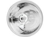 Cce Curved 4 1/2" Spotlight Insert Smooth Reflector Chrome Clear H4 Cce Default Title