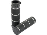 Cce Stroker Grips Black Raw Cut 1" Throttle Cables Cce Default Title