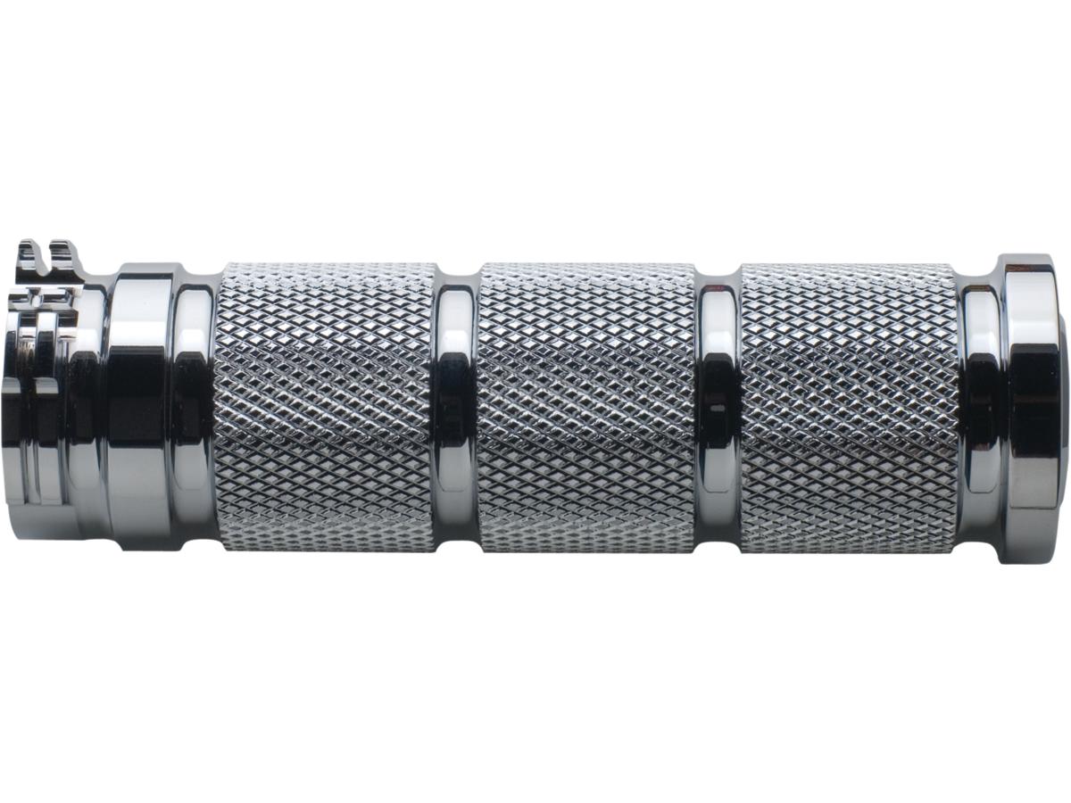 Cce Stroker Grips Chrome 1" Throttle Cables Cce Default Title