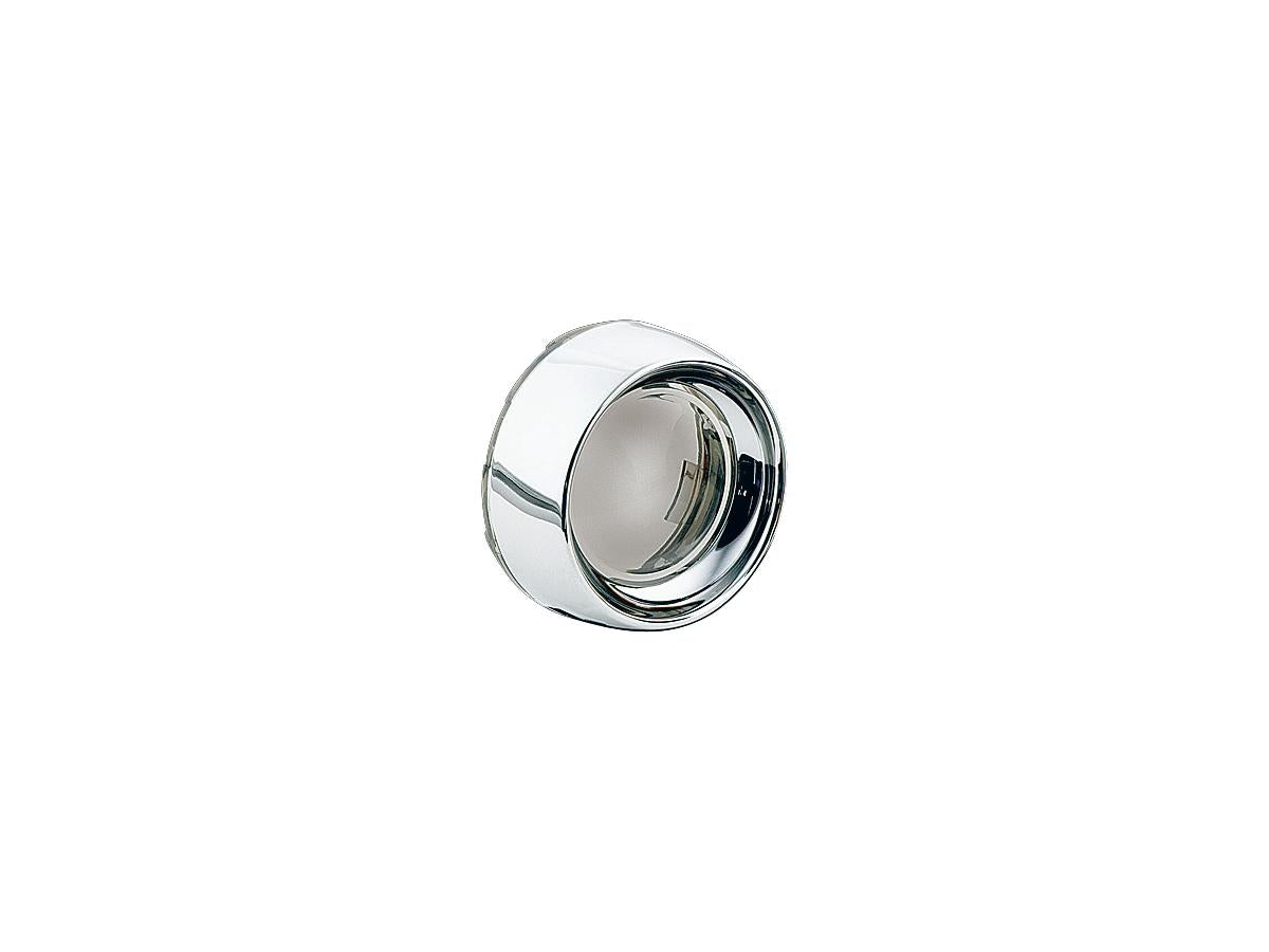 Kuryakyn Deep Dish Indicator Bezels Chrome Smoke Kuryakyn Default Title