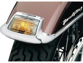 Kuryakyn Front Fender Marker Light Lens Kit Smoke Lense, With 1 Amber Led Kuryakyn Default Title
