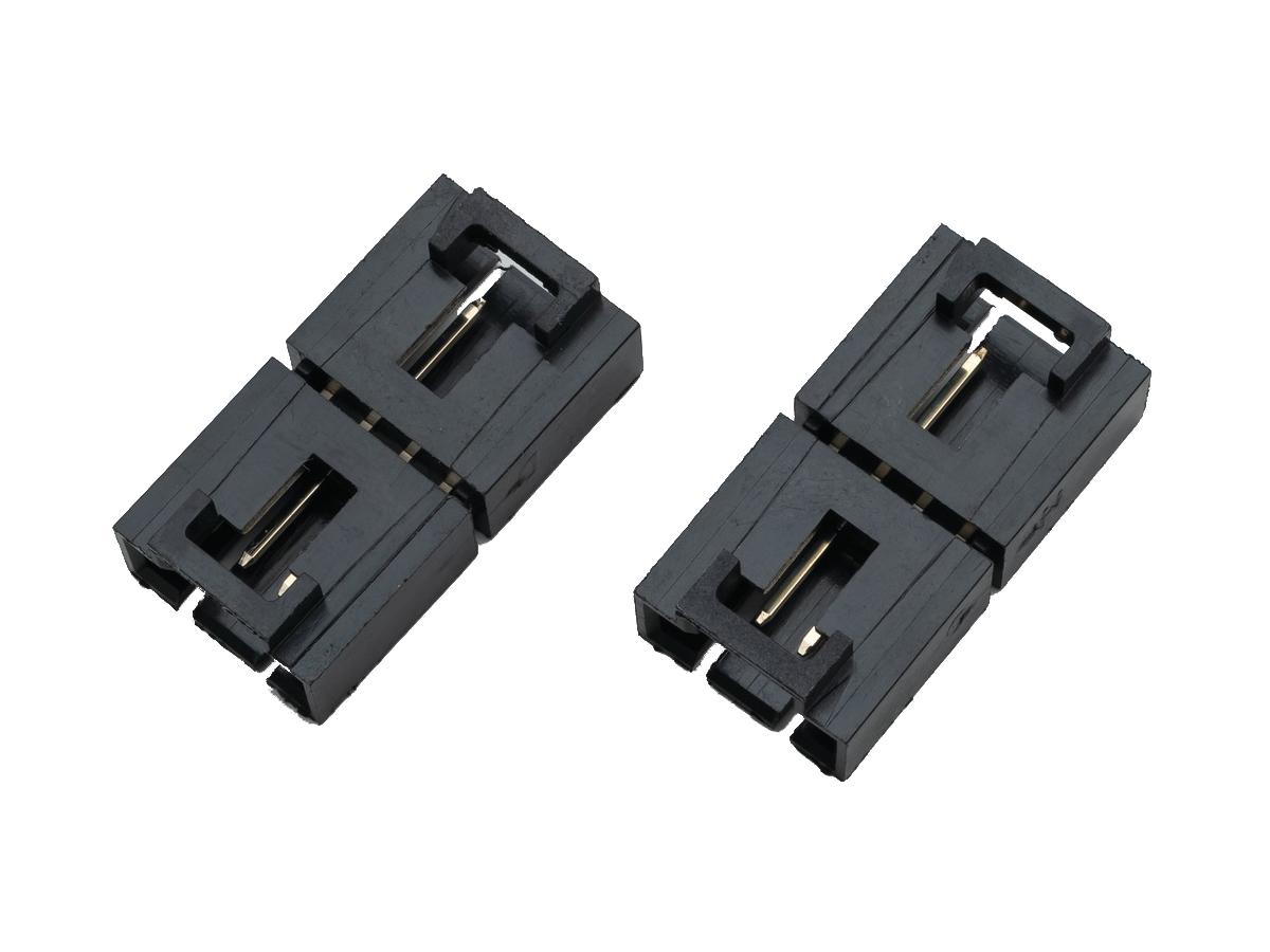 Kuryakyn Lizard Light Female Double Connector Female Black Kuryakyn Default Title