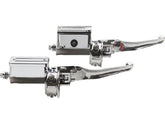 Cce Pre 96 Style Chopped Chrome Handlebar Control Kit 84 95 Style Chrome 5/8" 1" Single Disc Cce Default Title