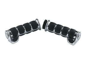 Kuryakyn Premium Iso Grips With Throttle Assist Lever Chrome 1" Throttle Cables Kuryakyn Default Title