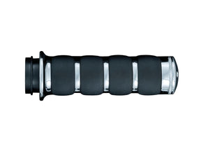 Kuryakyn Iso Grips Chrome 1" Throttle By Wire Kuryakyn Default Title