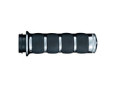 Kuryakyn Premium Iso Grips With Throttle Assist Lever Chrome 1" Throttle By Wire Kuryakyn Default Title