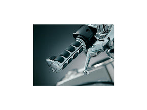 Kuryakyn Premium Iso Grips With Throttle Assist Lever Chrome 1" Throttle By Wire Kuryakyn