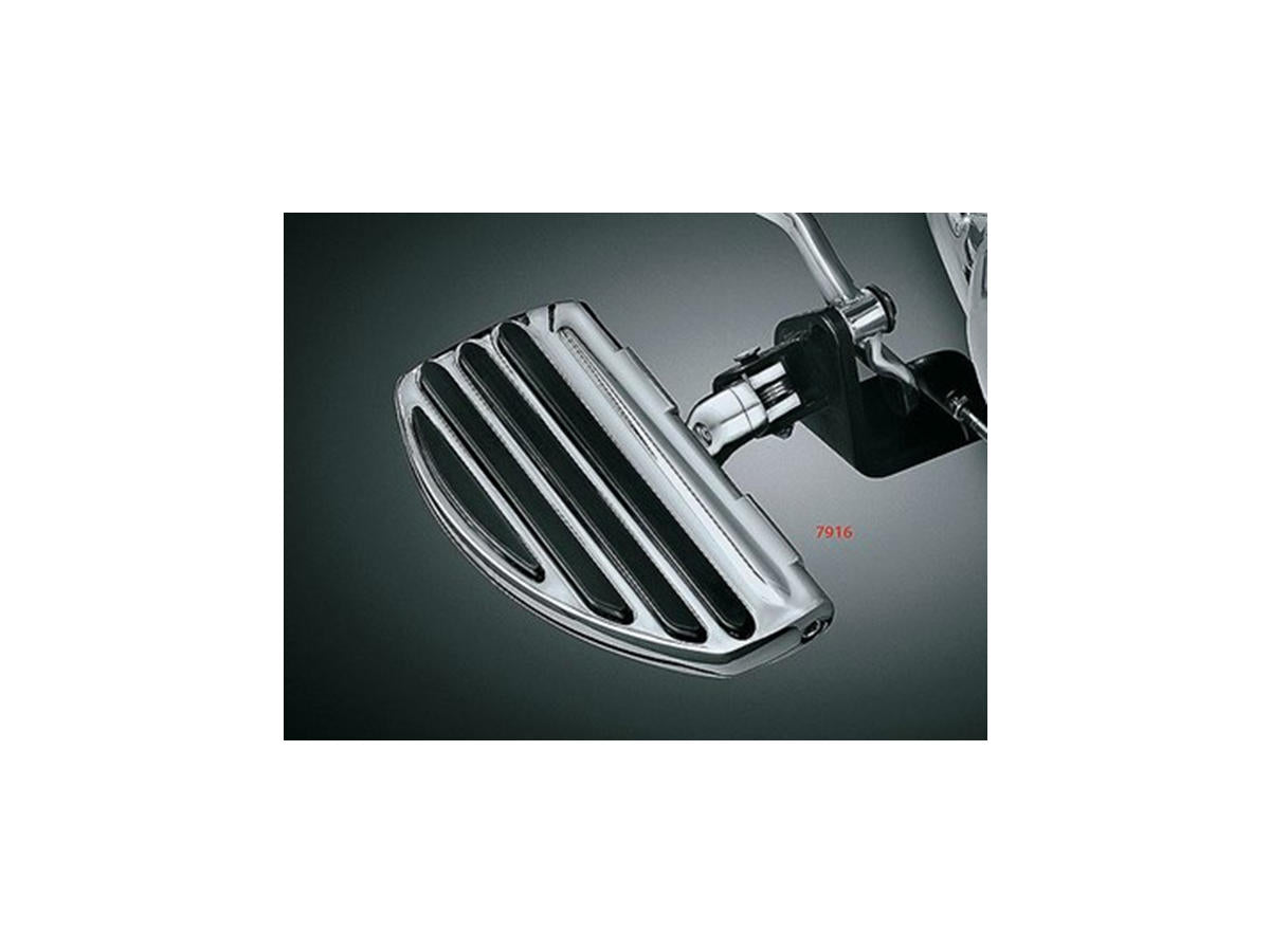 Kuryakyn Iso Driver Or Passenger Boards For Models With Footpegs Chrome Kuryakyn