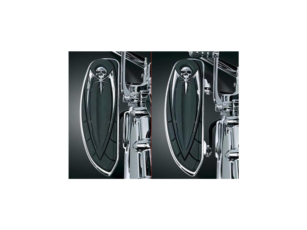 Kuryakyn Driver Floorboard Relocation Brackets Chrome Kuryakyn