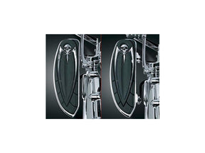 Kuryakyn Driver Floorboard Relocation Brackets Chrome Kuryakyn
