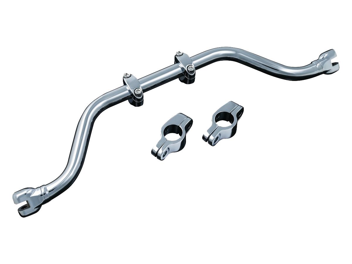Kuryakyn Adjustable Mustache Bar Chrome Kuryakyn Default Title