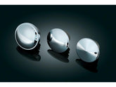 Kuryakyn Vented Stock Style Gas Cap Right Hand Thread Chrome Kuryakyn Default Title