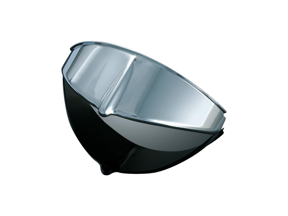 Kuryakyn 7" Headlight Visor Chrome Kuryakyn Default Title