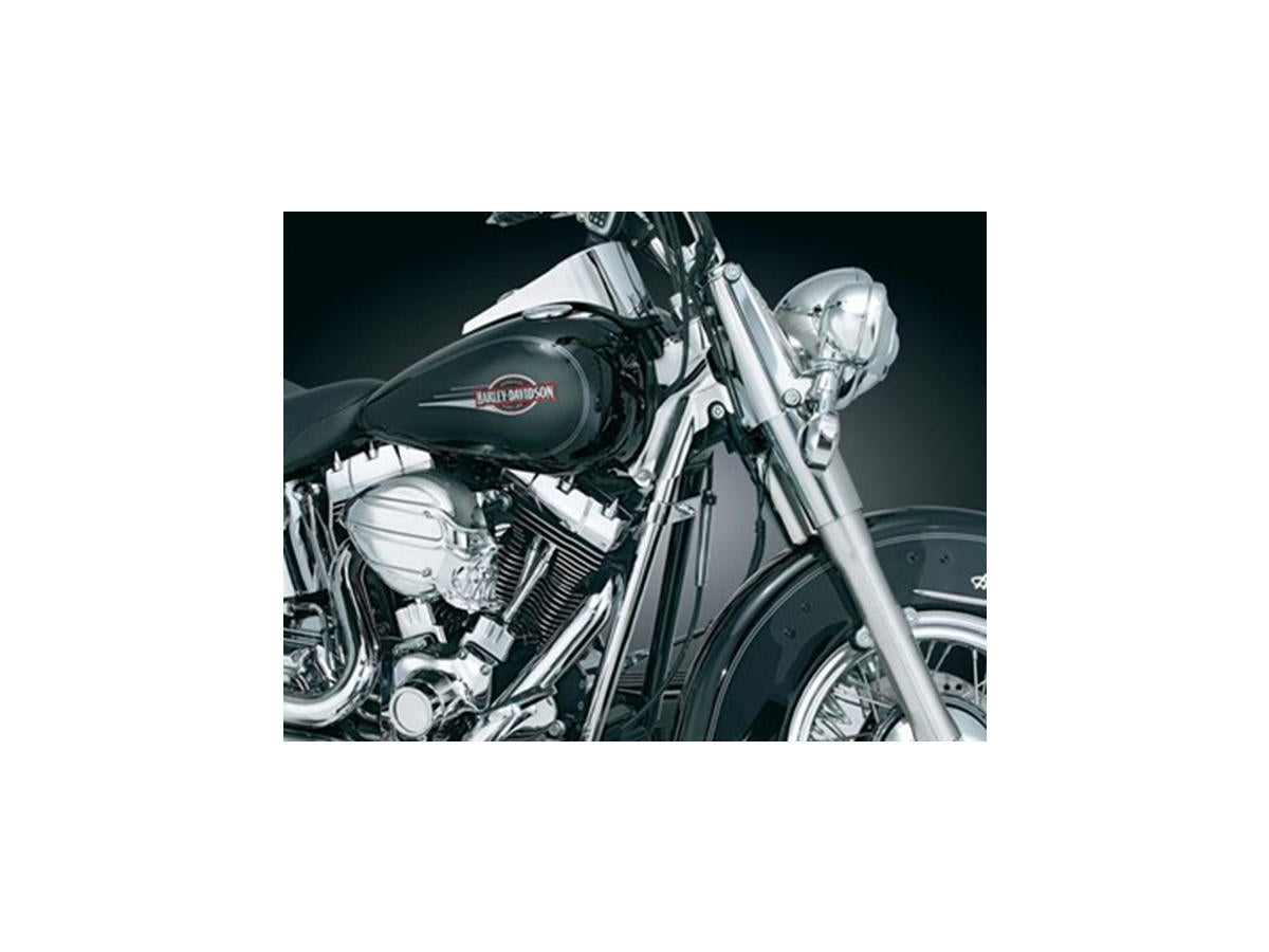 Kuryakyn Down Tube Cover Chrome Kuryakyn