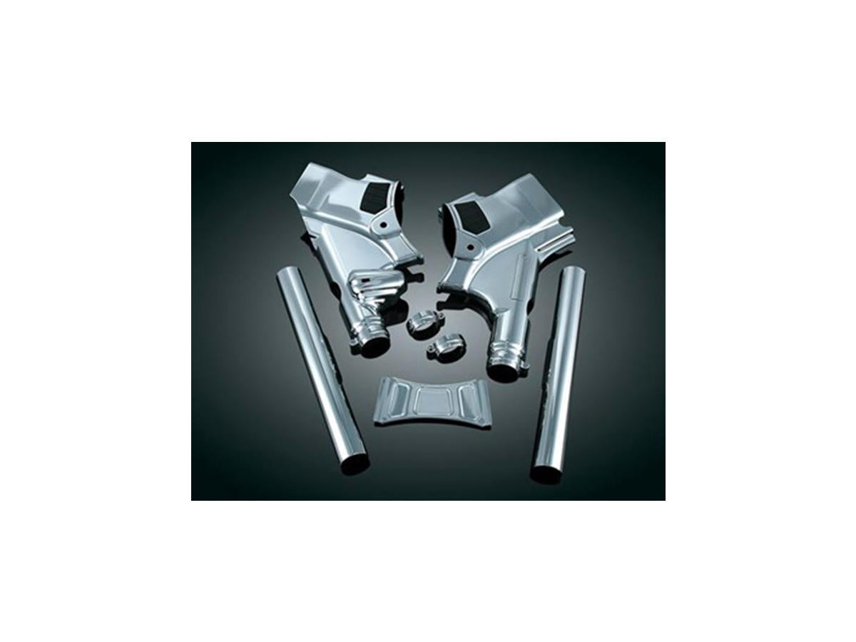 Kuryakyn Deluxe Neck Cover Chrome Kuryakyn Default Title