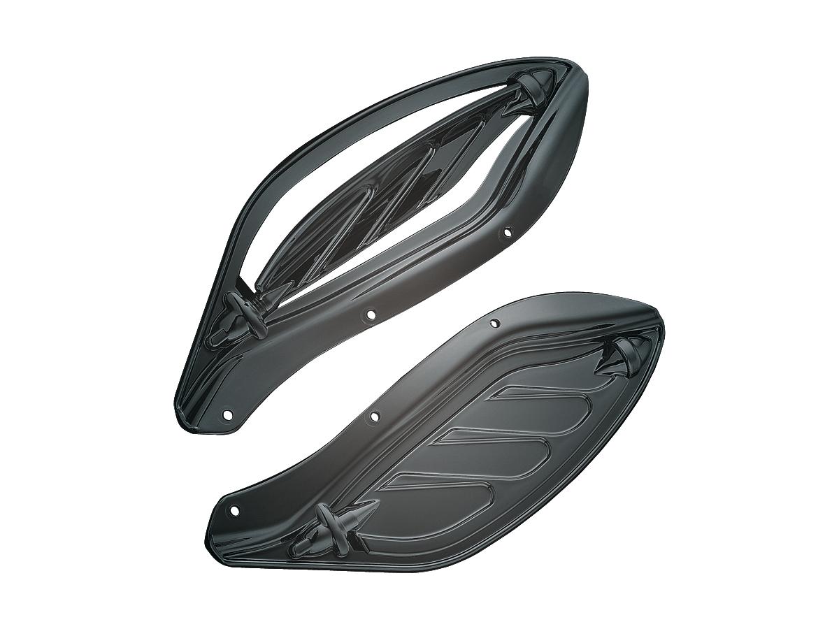Kuryakyn Air Master Dragon Wing Air Deflectors Dark Smoke Kuryakyn