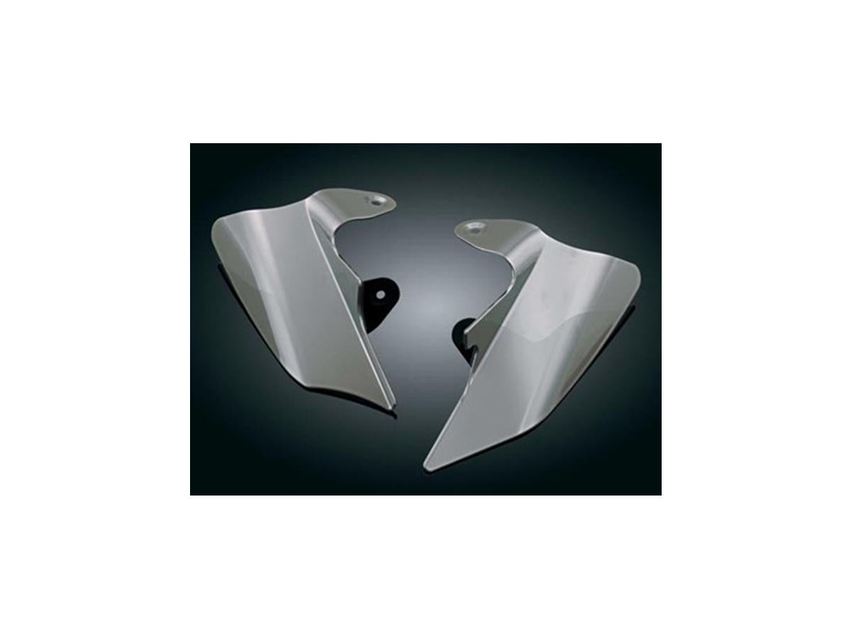 Kuryakyn Saddle Shields Heat Deflectors Reflective Smoke Kuryakyn Default Title