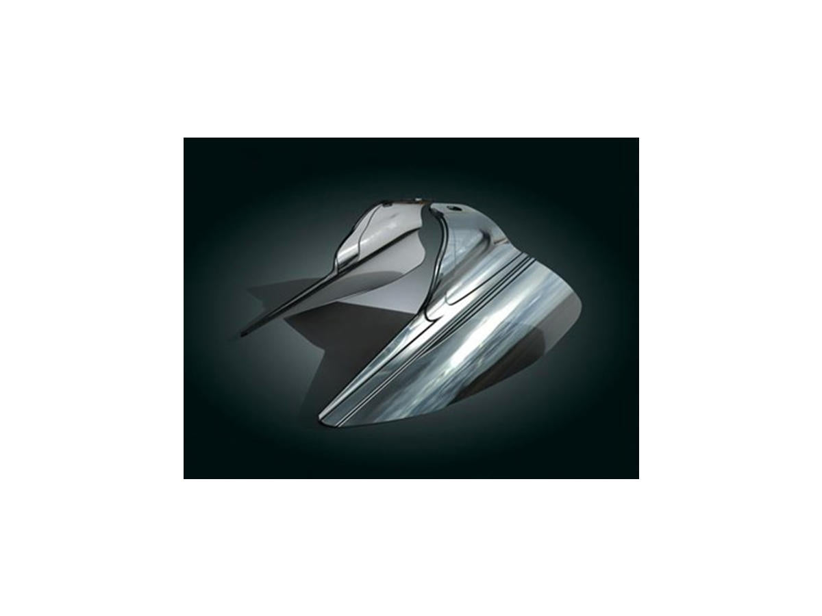 Kuryakyn Saddle Shields Heat Deflectors Reflective Smoke Kuryakyn Default Title