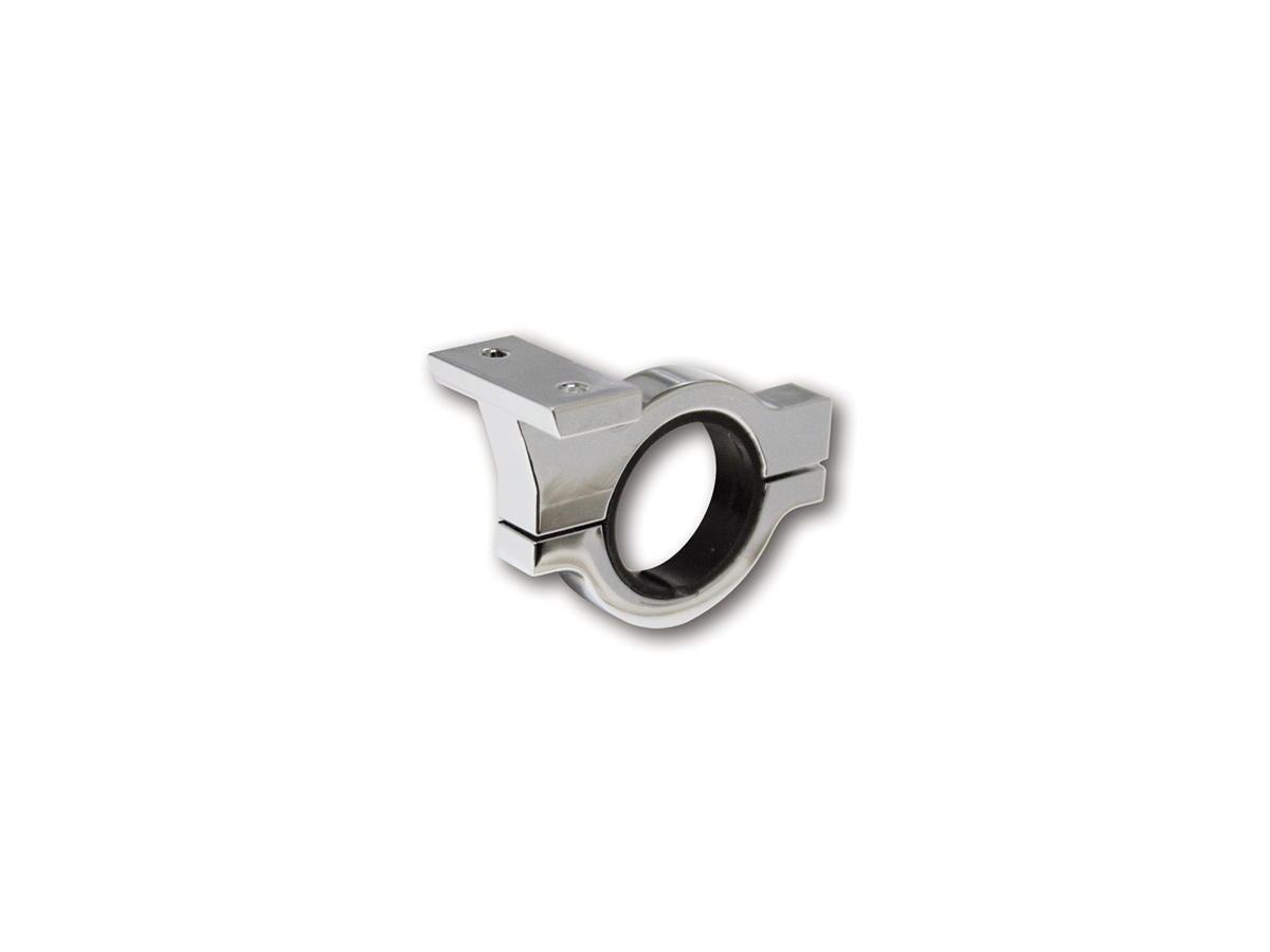 Highsider Handlebar Clamp For 1" And 7/8" Tubes, Chrome Telltale Meter Handelbar Clamp Highsider Default Title