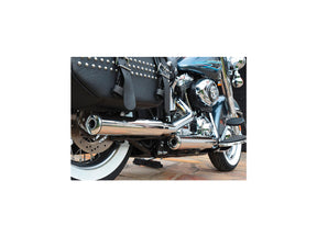 Bsl Gun Smooth Slip On Mufflers Donut End Cap Chrome Show Chrome Bsl Default Title