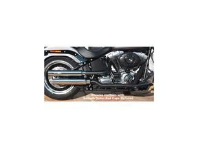 Bsl Gun Smooth Slip On Mufflers Donut End Cap Black Black Bsl