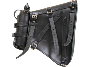 La Rosa Design Left Side Bag With Fuel Bottle Black Left La Rosa Design