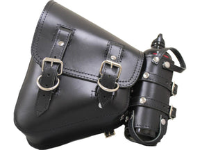 La Rosa Design Left Side Bag With Fuel Bottle Black Left La Rosa Design Default Title